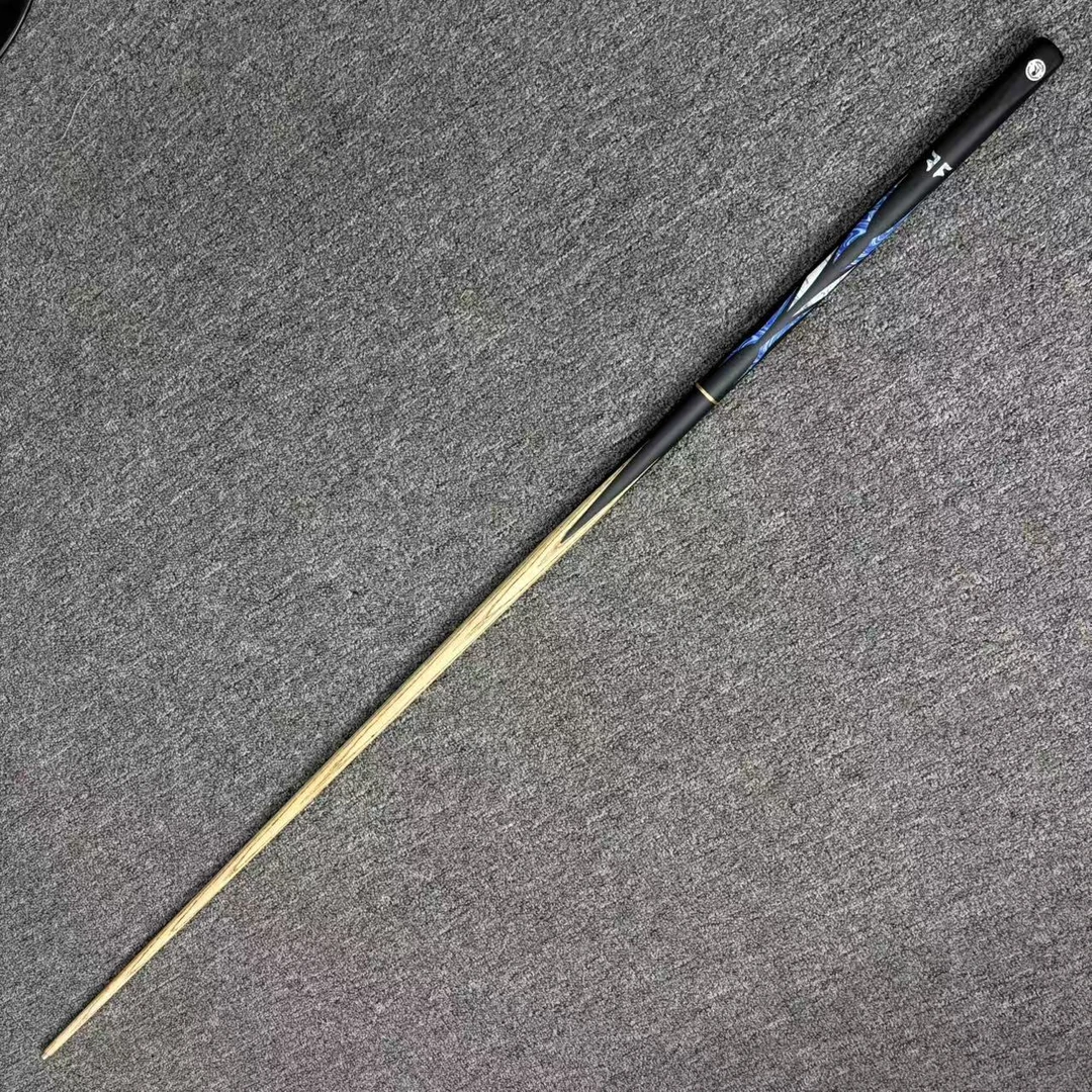 天工墨渊【玄冰】手工台球杆白蜡木中式黑八专用球杆小头杆球桌球杆