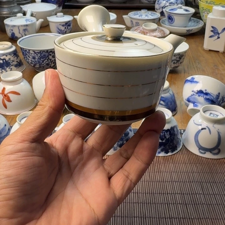 青花瓷器杯子茶具