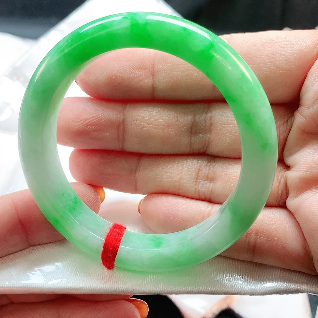 未镶嵌手镯翡翠正圈2834