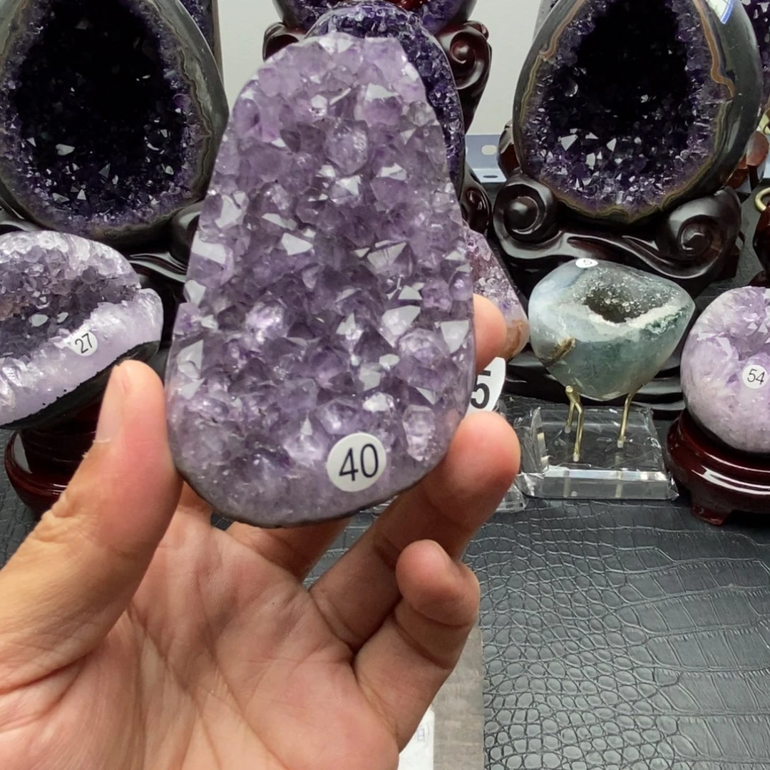 紫晶大型摆件（非配饰）未镶嵌