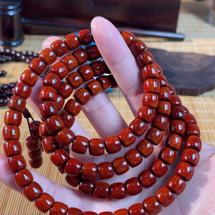 得***愿木小叶紫檀手工艺