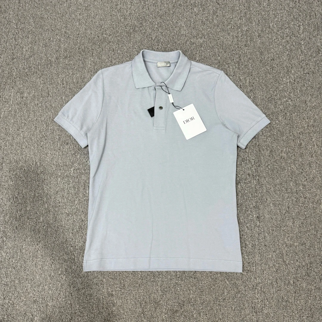 未使用 DIOR/迪奥 21900051 Dior迪奥 灰色短袖Polo衫 未使用S码