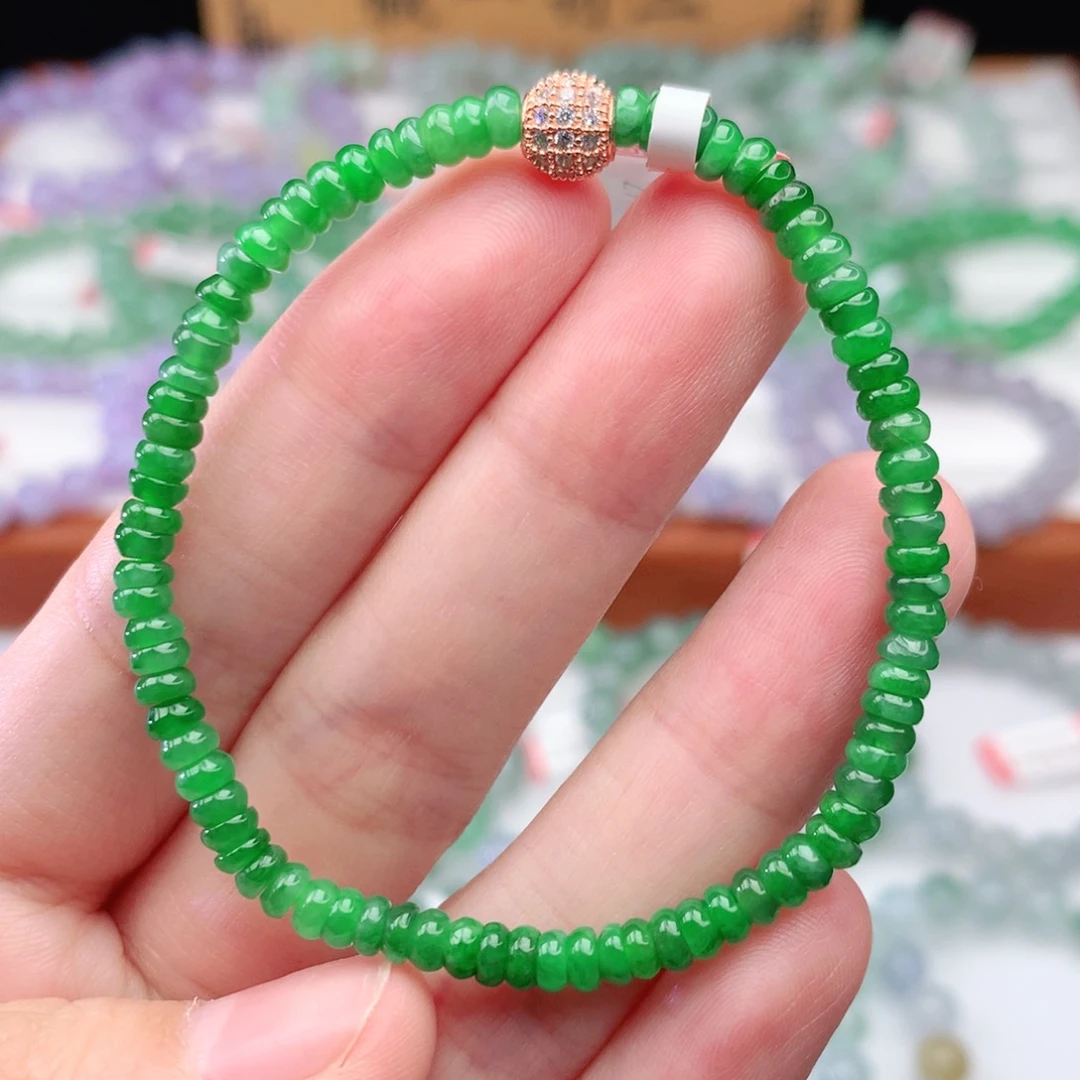 翡翠手链未镶嵌翡翠