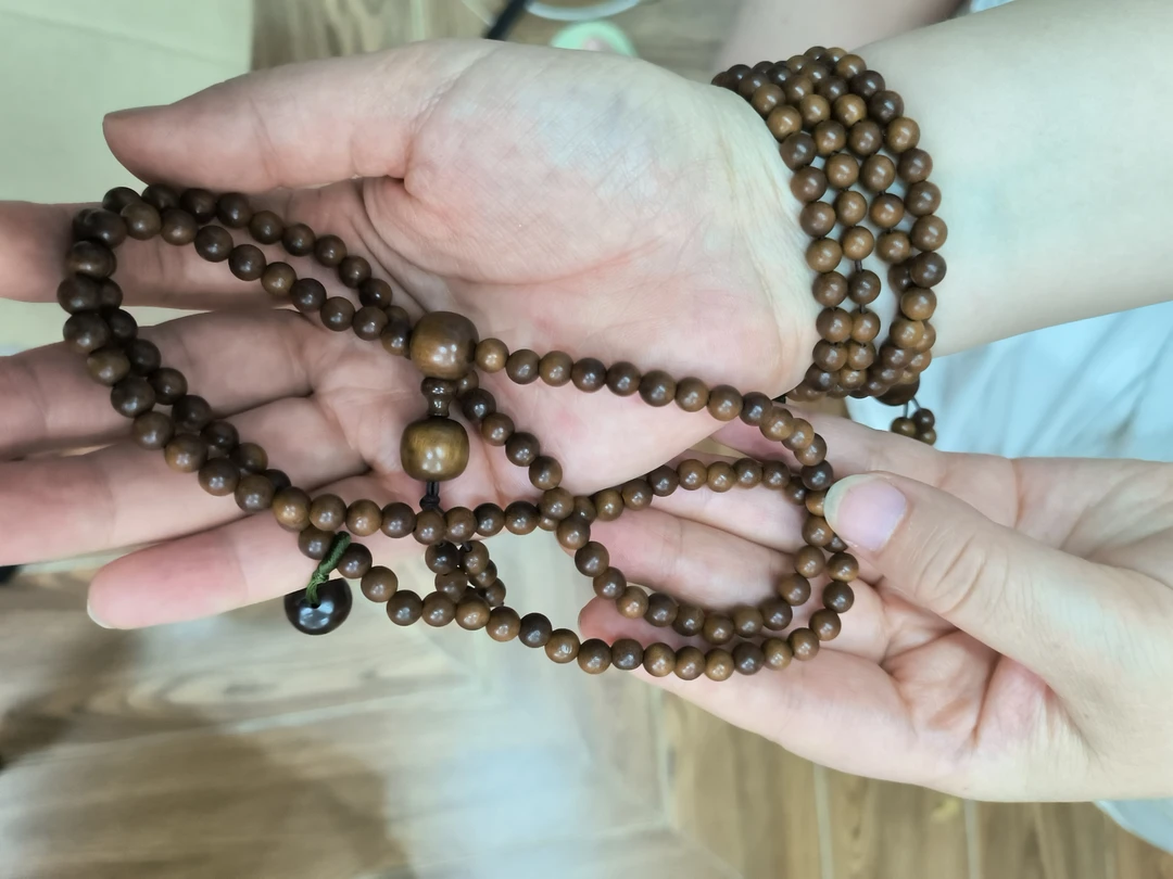 雷击枣木小珠手串