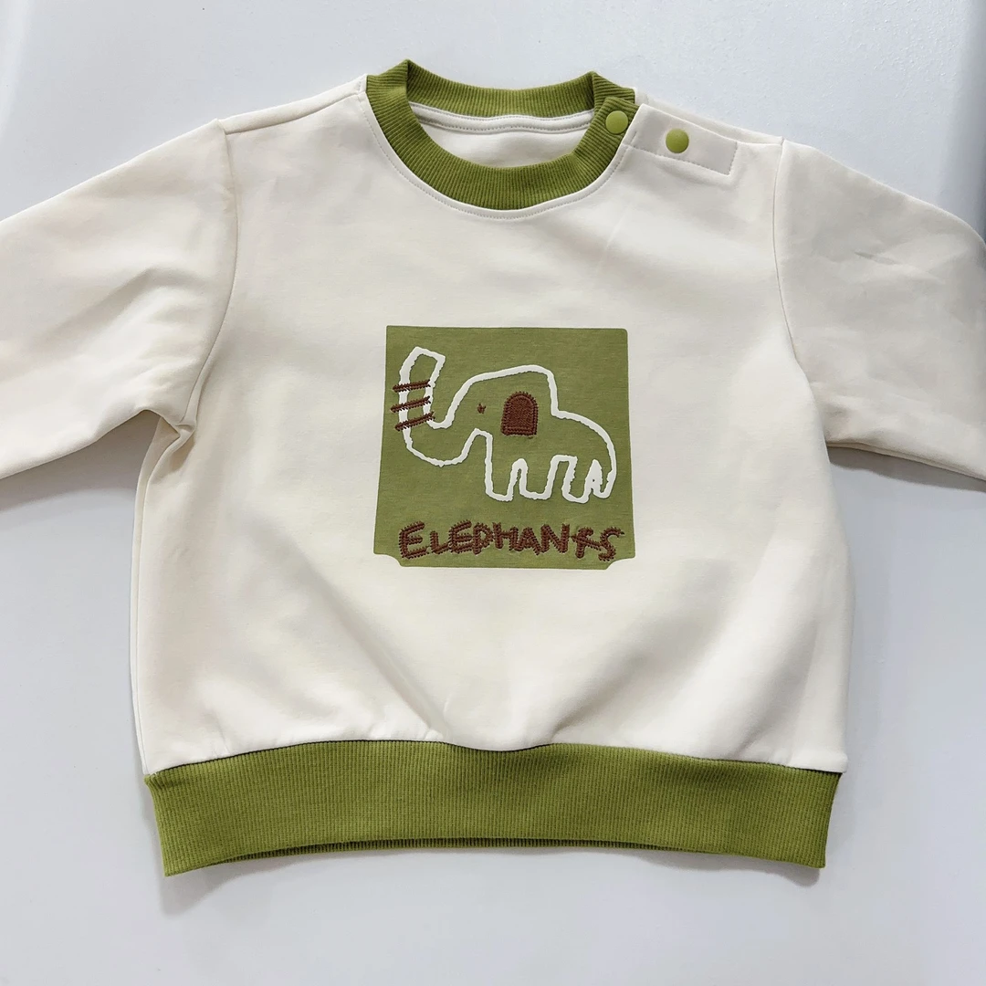 LU【1399139大象】圆领卫衣