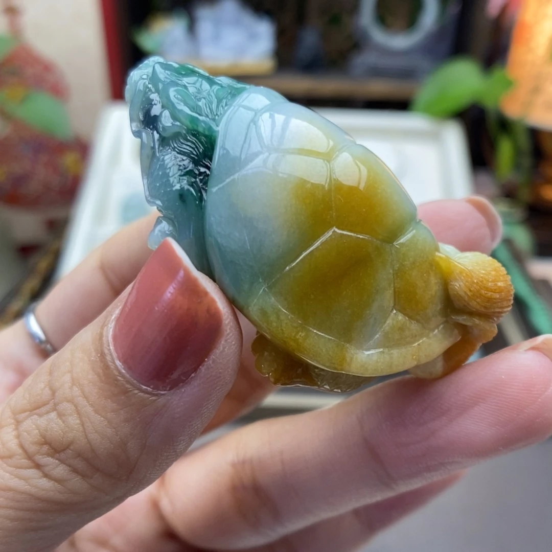 翡翠未镶嵌颈饰吊坠34