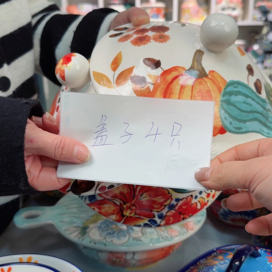 瓷片陶瓷盖子4只看图