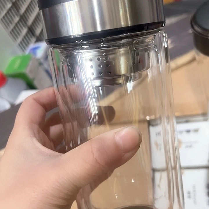 匡迪440毫升玻璃杯黑色