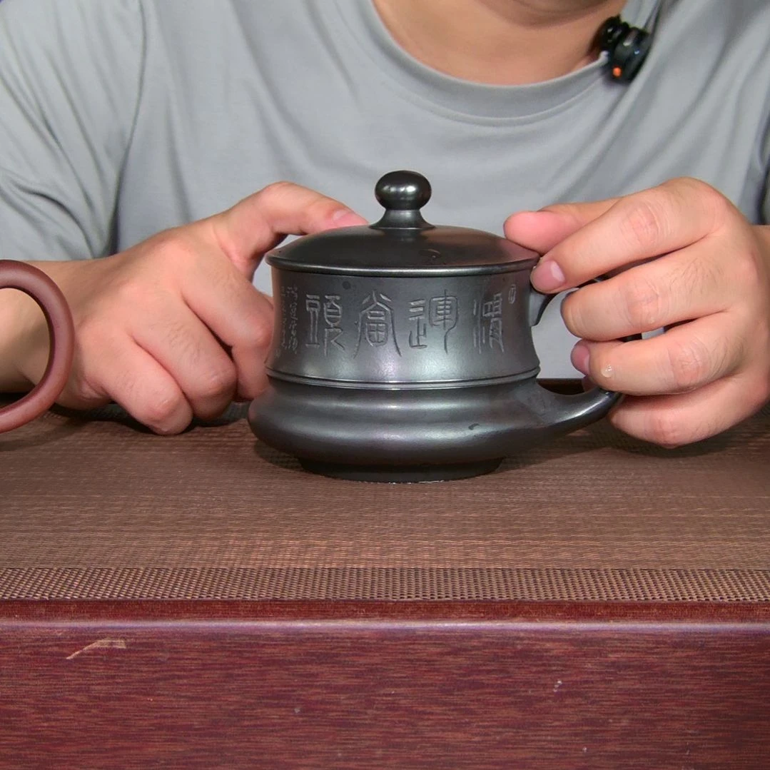 茶杯紫砂高货放漏