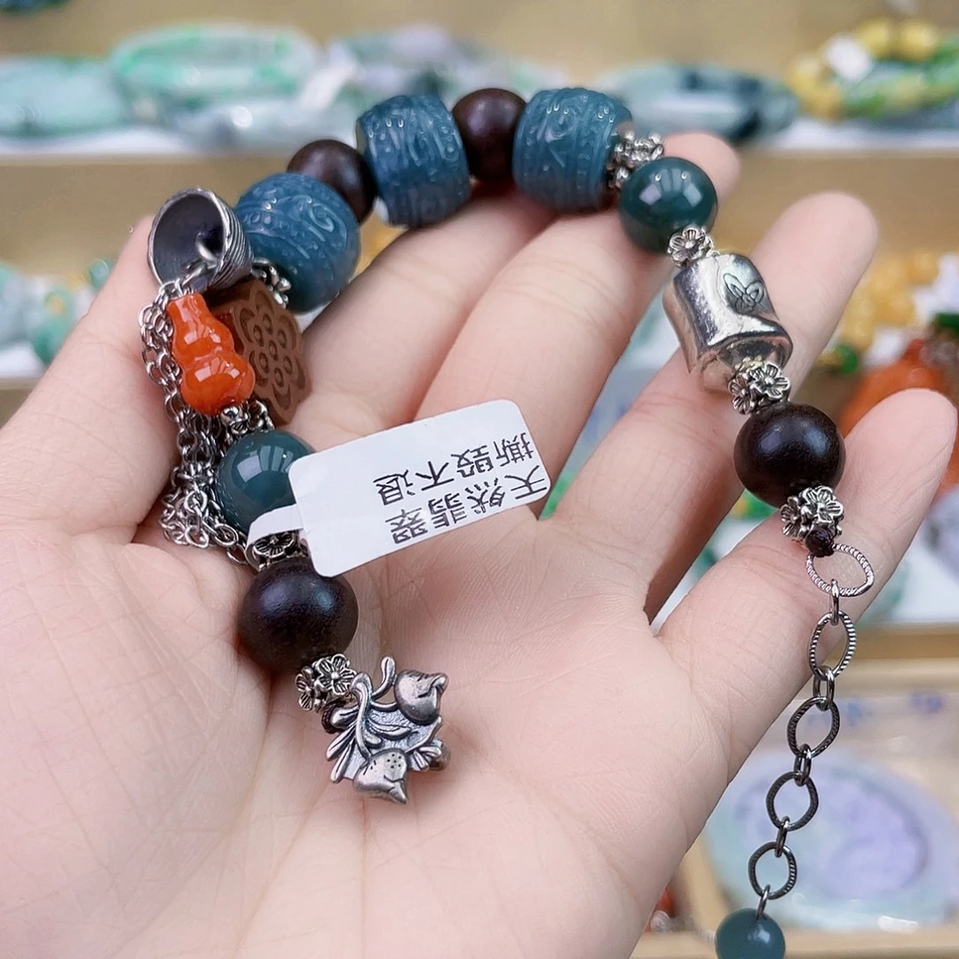 翡翠未镶嵌手链手链