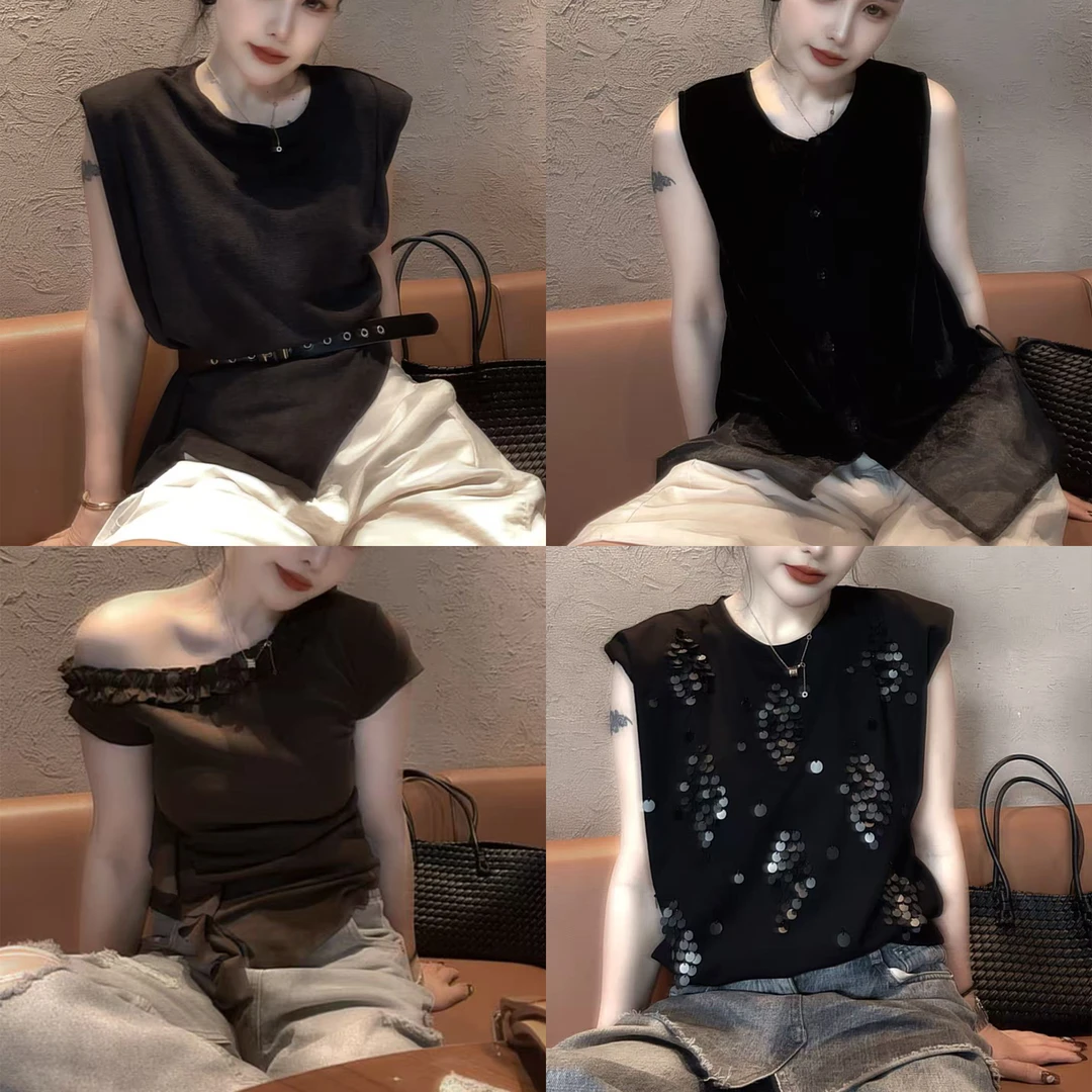 罗爷 · 【断码清仓】300-399 春夏女装上衣T恤短袖欧货休闲