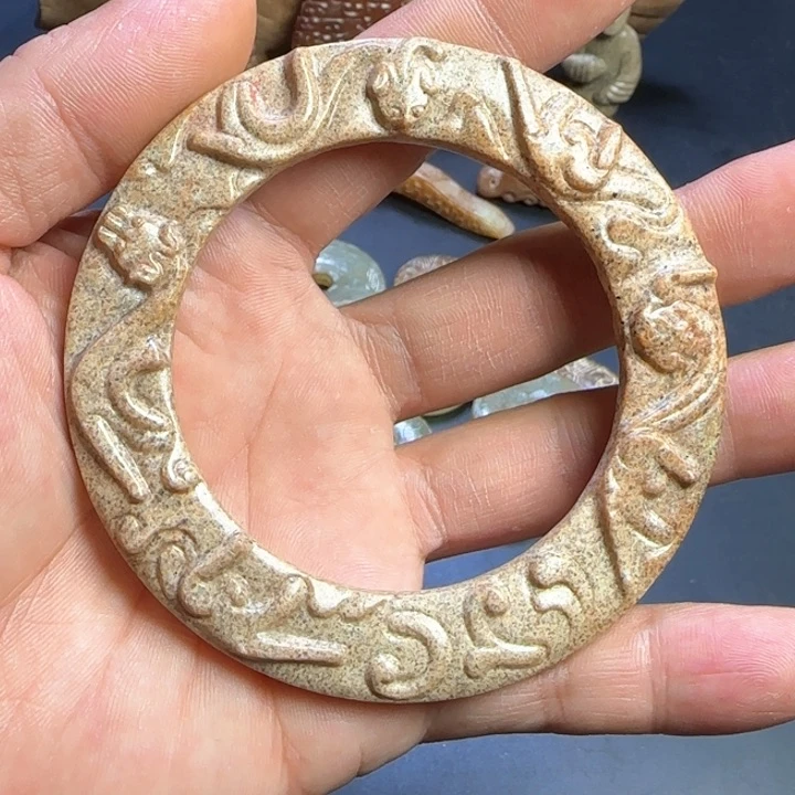 和田玉挂件未镶嵌用****3