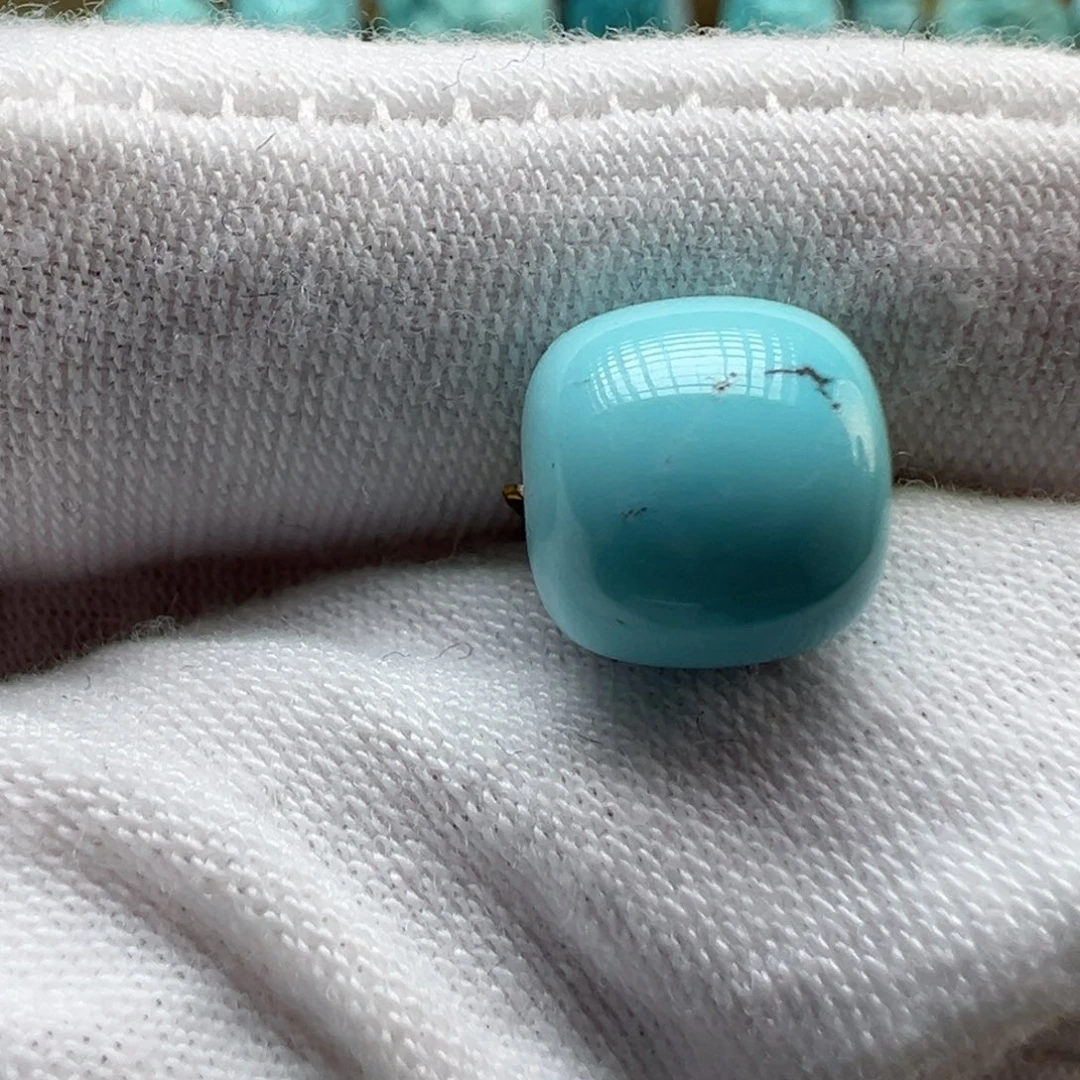 绿松石未镶嵌配饰9.6*9