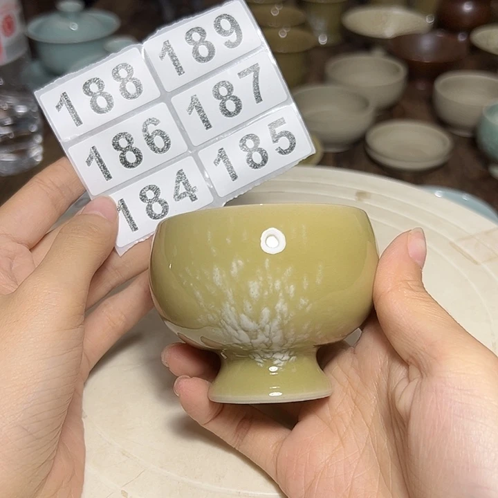 云间青瓷小米茶器龙泉