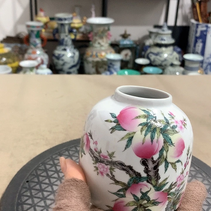 陶摆件博古架陶瓷摆件