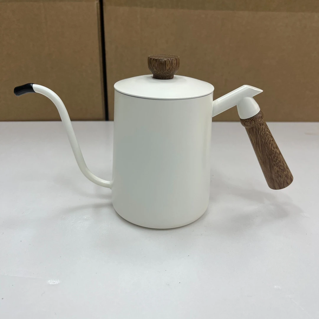 手冲咖啡壶咖啡过滤木柄颜色随机xkh