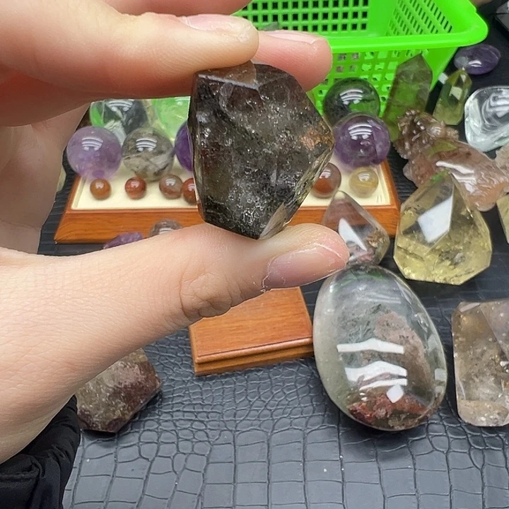 未镶嵌水晶珠宝半成品215水晶