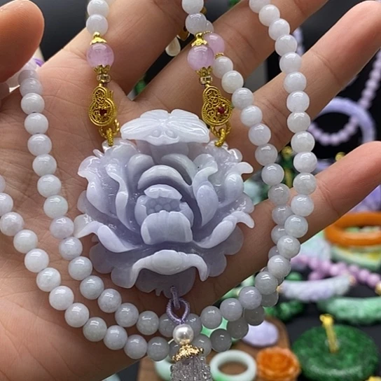 翡翠未镶嵌颈饰翡翠吊坠