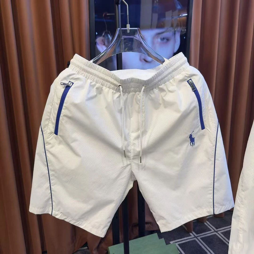 【轻奢户外短裤】2025年轻奢限定时尚潮流简约百搭透气冰感短裤