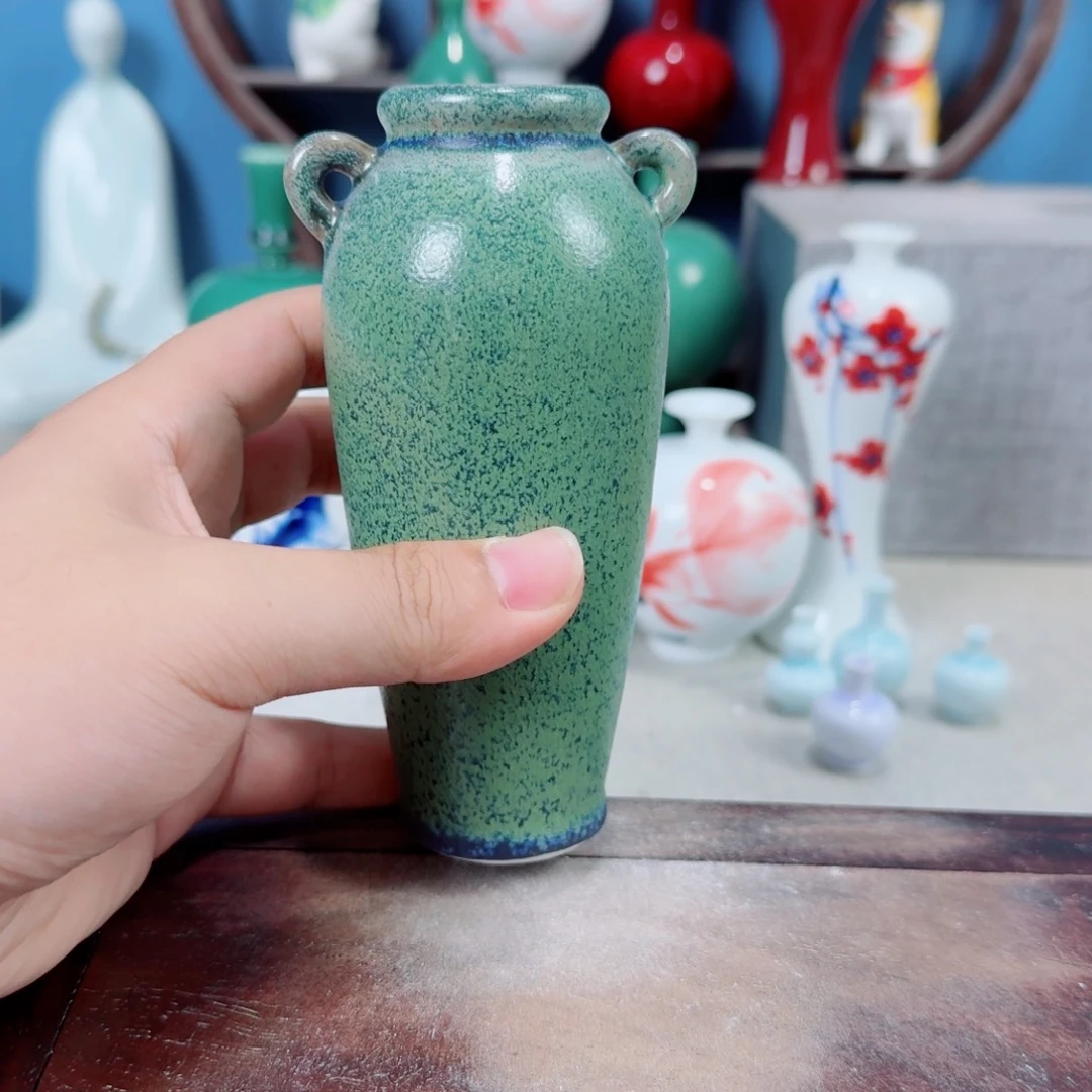 陶瓷手工小花器摆件