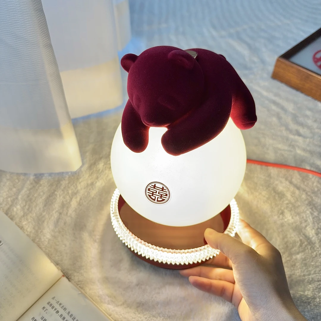 2025新款结婚女方陪嫁长明灯一对婚房创意小夜灯送新人新婚礼物