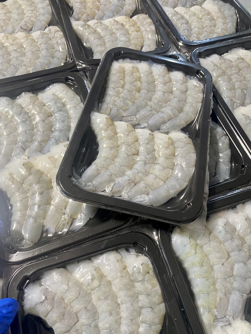 手剥特大号海虾仁 无冰无添加 新鲜现剥 低脂优蛋白整箱每包200克