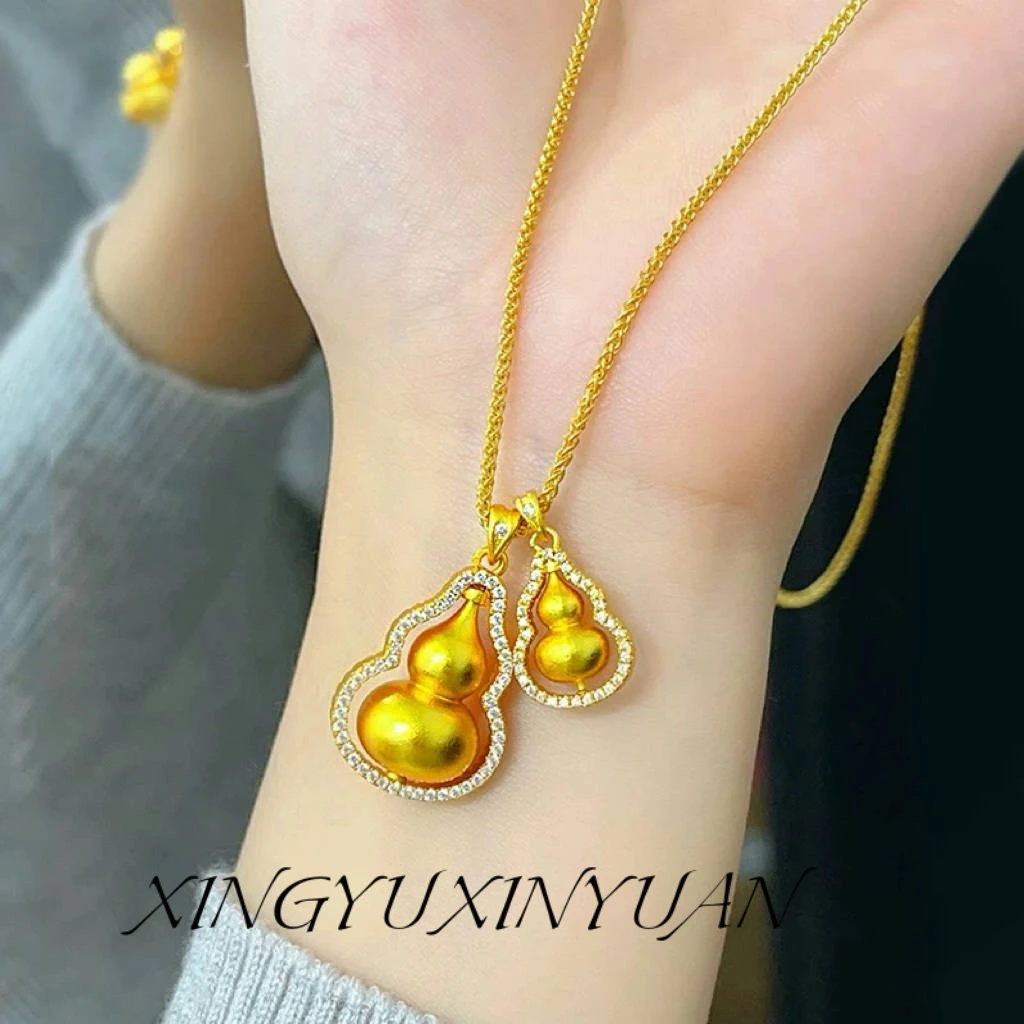 合金项链 镶砖葫芦项链 精工手工编绳古法手编多样性发货 355