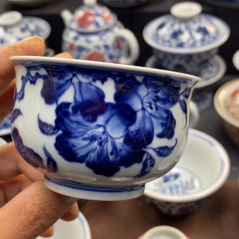 【闪购商品】景德镇青花主人杯