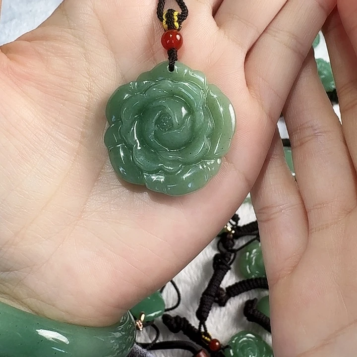 密玉（石英质玉）未镶嵌吊坠