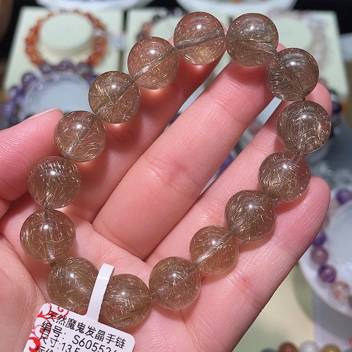 水晶手链未镶嵌魔鬼银发手链