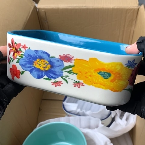盘陶瓷制品满25拼单发货默认微瑕