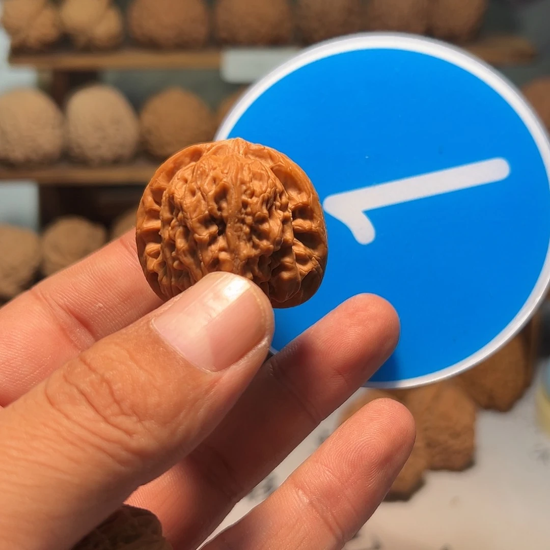 z****5文玩核桃，蓝色001号