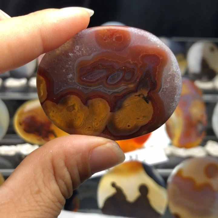 合金玛瑙/玉髓珠宝奇石07有瑕