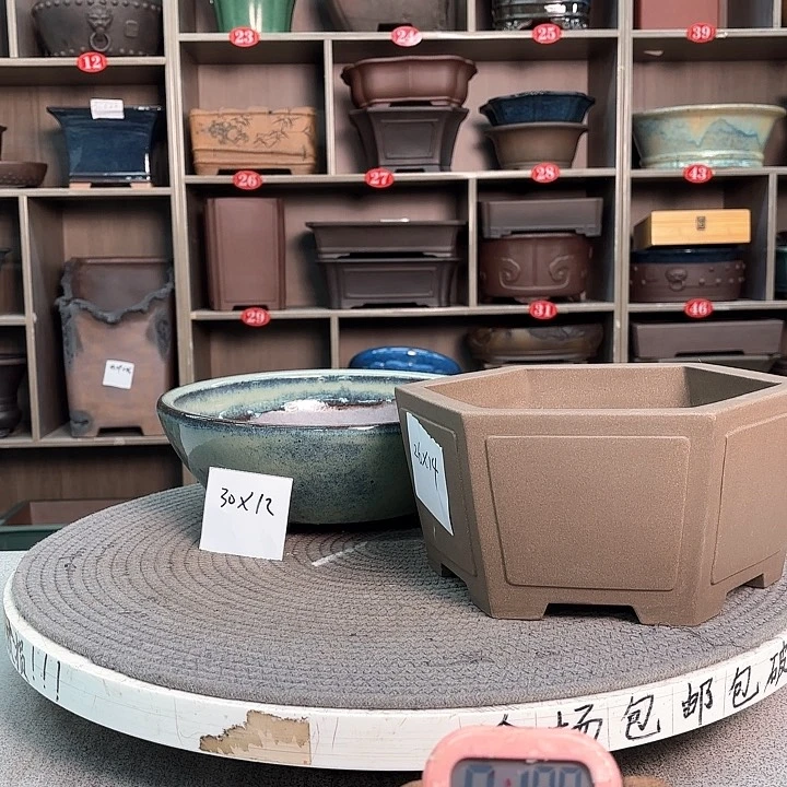 紫砂花盆?*y紫砂的味道很好