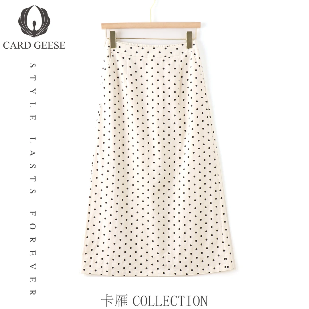 卡雁CARD GEESE25新款轻奢时尚半裙MYJ2-25S986-66756