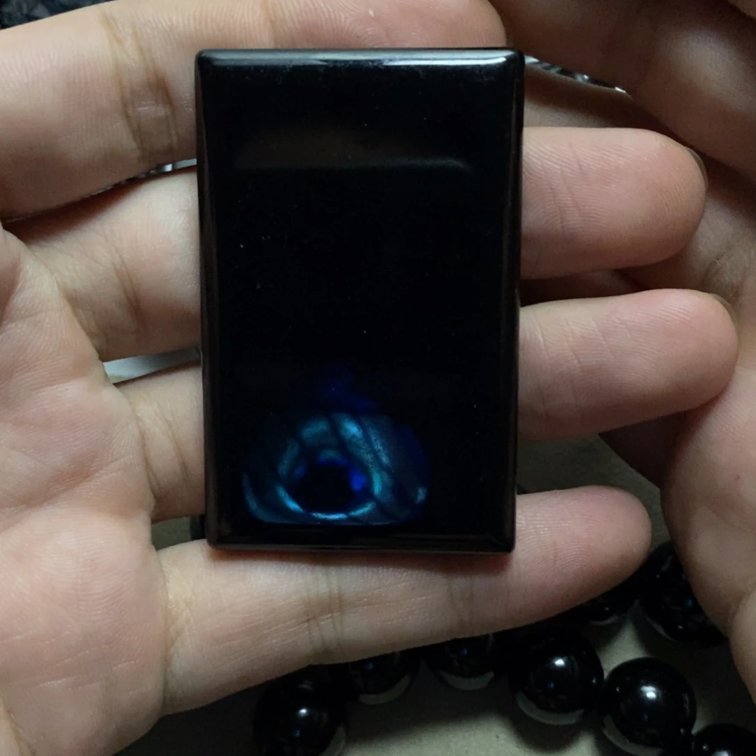 地***子翡翠未镶嵌吊坠(不含链)无事牌