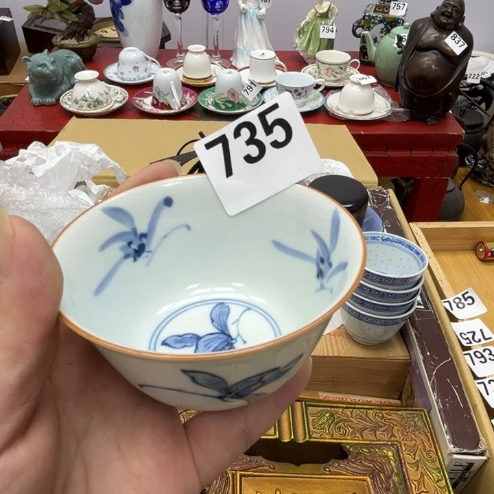 瓷片呀工艺品摆件瓷器摆件正能量