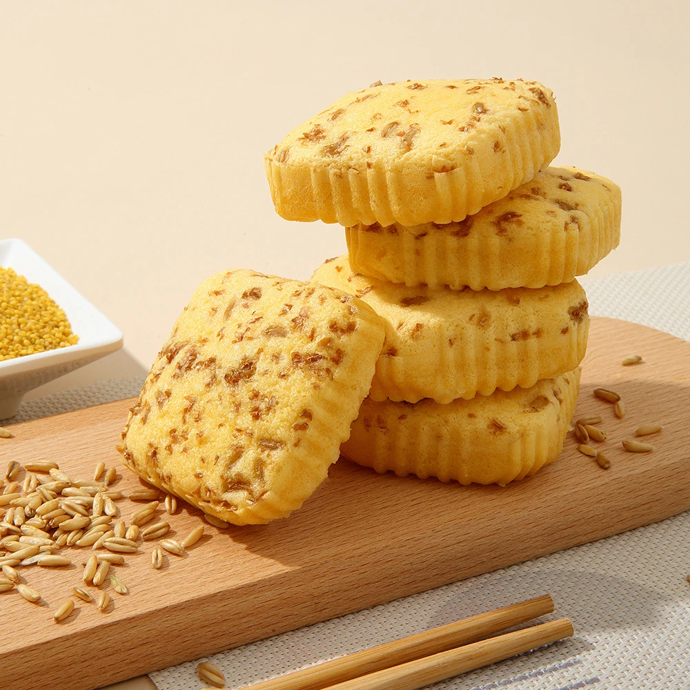 【鸡蛋≥50%】燕麦小米糕鸡蛋糕广式正宗糕点宝宝早餐点心 35克/个