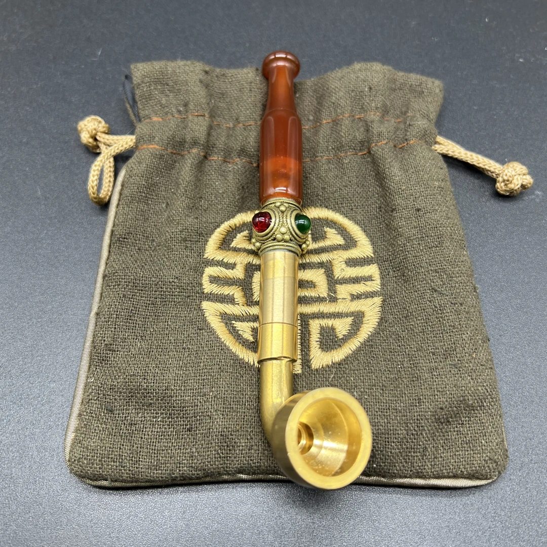 可拧开可过滤的小内径烟锅烟斗适合旱烟使用979+889