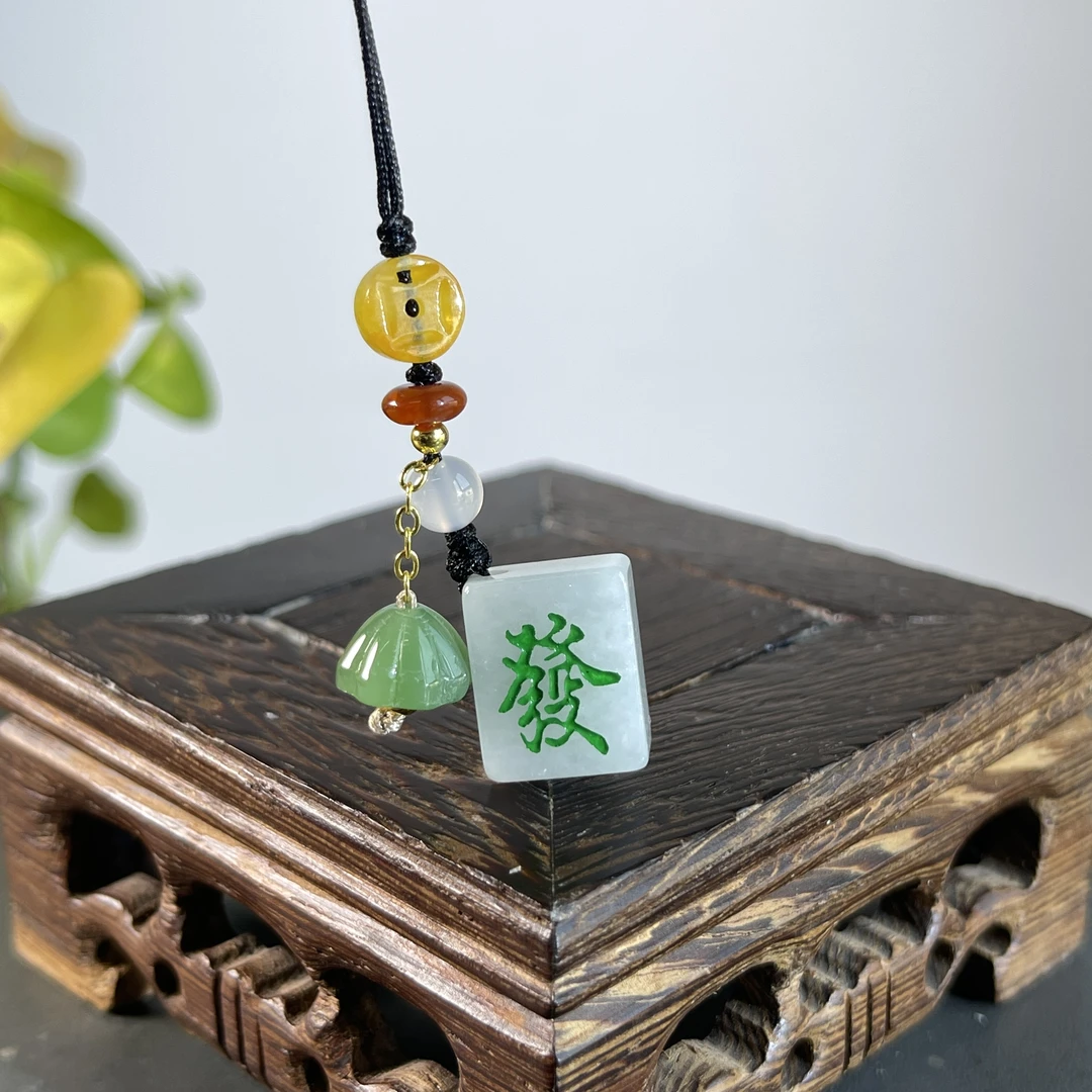 JCB19-03 天然翡翠缅甸A货 翡翠吊坠