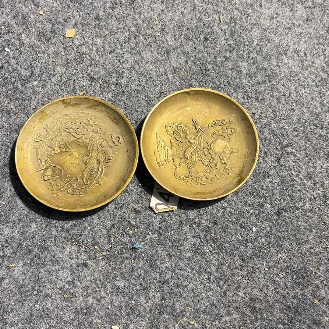明***好微瑕疵黄铜摆件工艺品