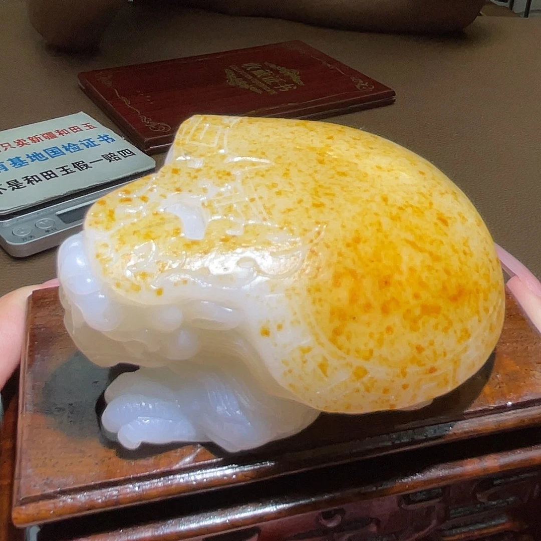 和田玉未镶嵌颈饰D2