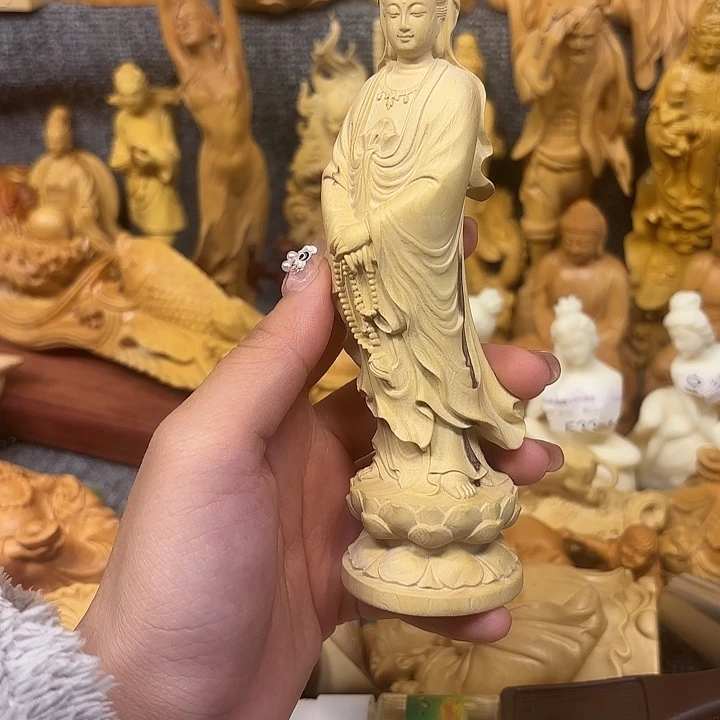 黄杨木黄杨木瑕疵观音