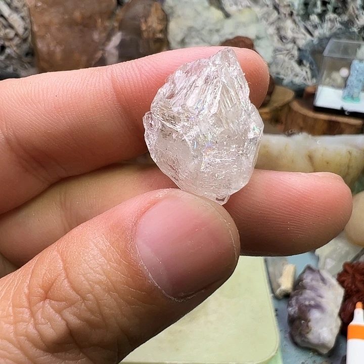 秋***染珠宝半成品水晶未镶嵌