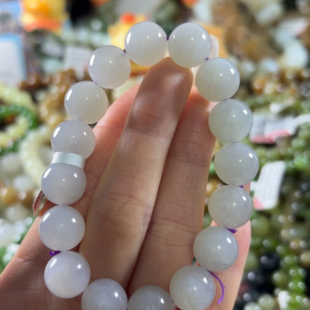 和田玉未镶嵌手串33