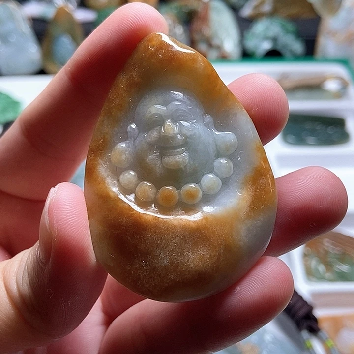 翡翠未镶嵌颈饰翡翠a货
