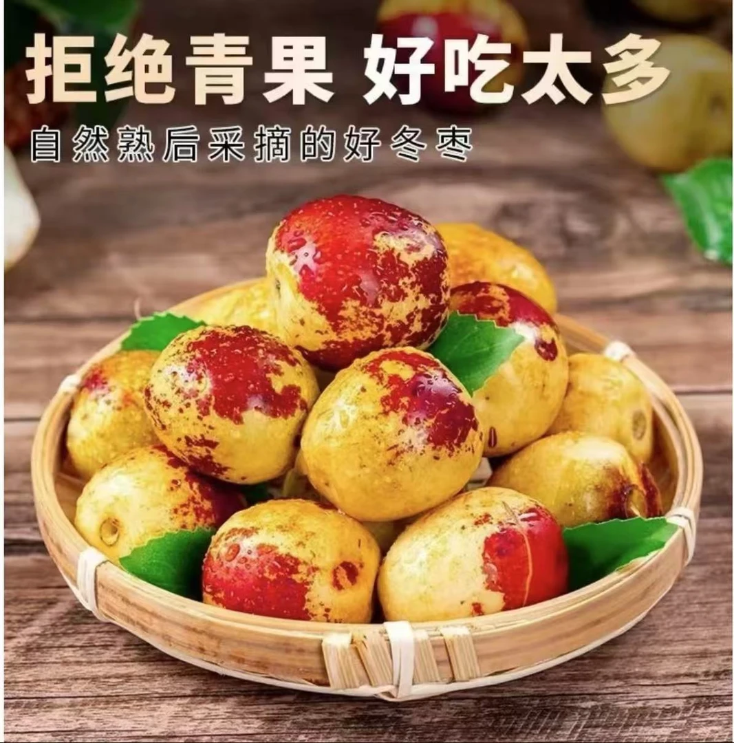 【产地直发】山东沾化冰糖冬枣脆甜多汁新鲜应季水果