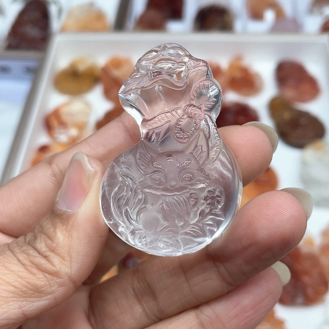 水晶吊坠(不含链)未镶嵌