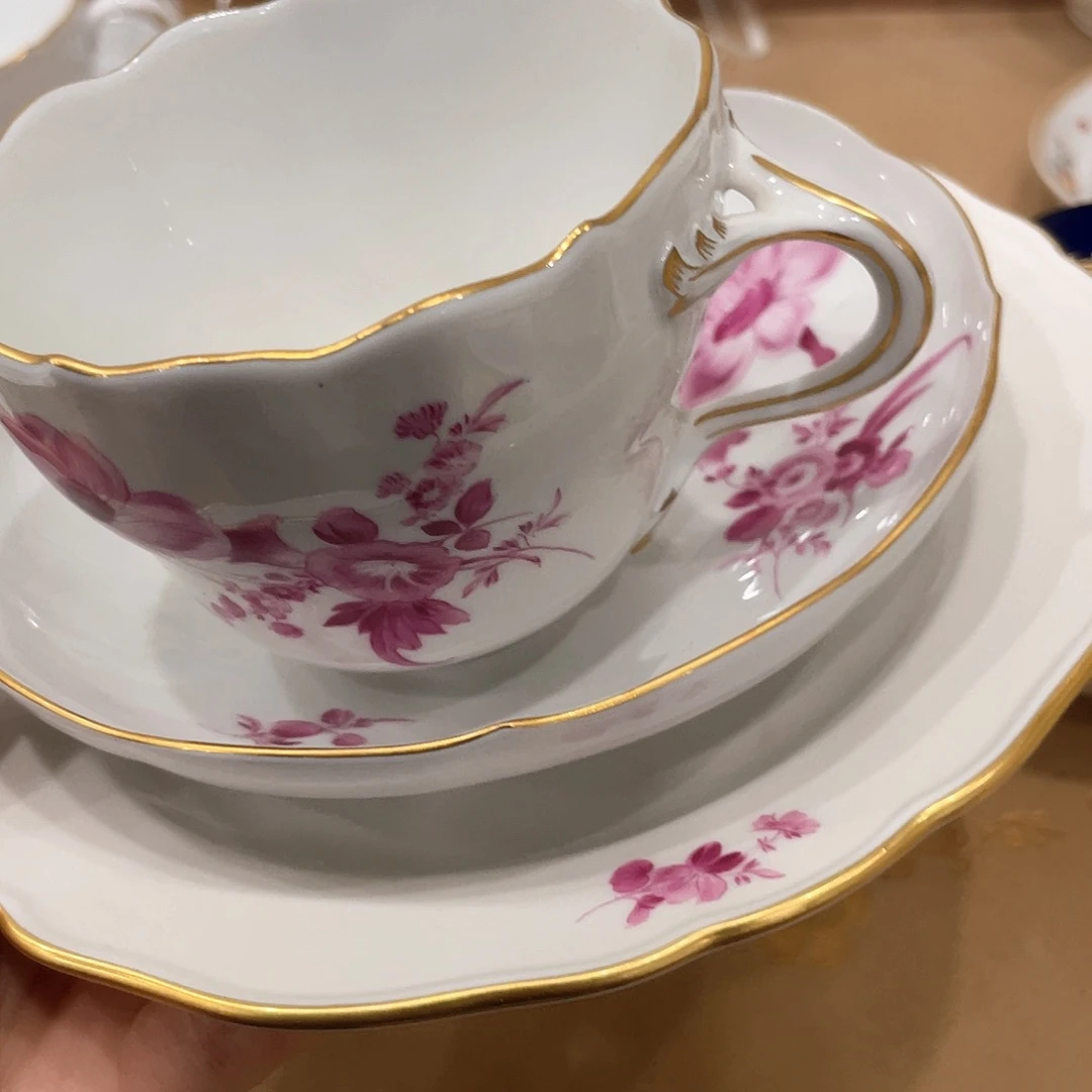 瓷片中古二等咖啡杯