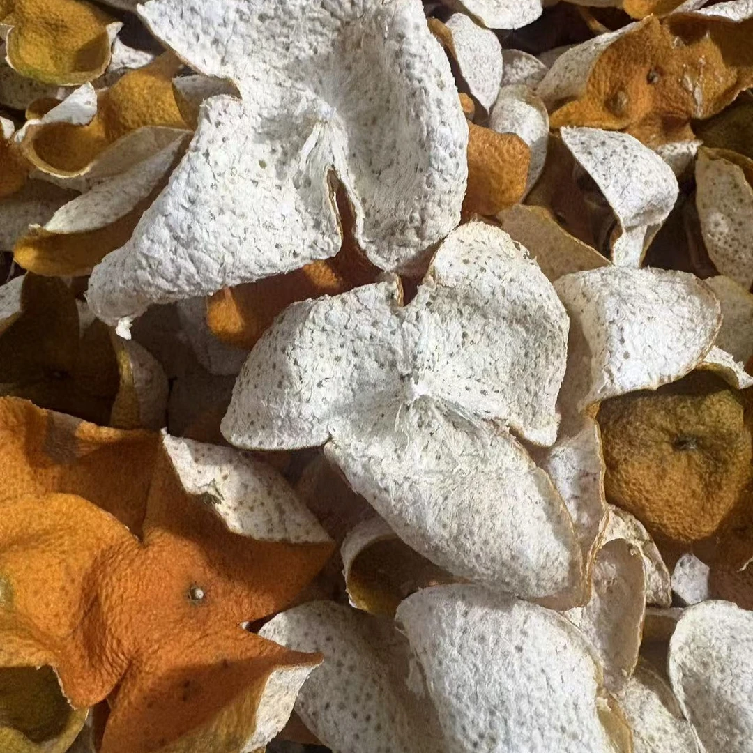 2025年天马英洲围冬后新会茶枝柑大红皮(油皮仔)糯香甜香味